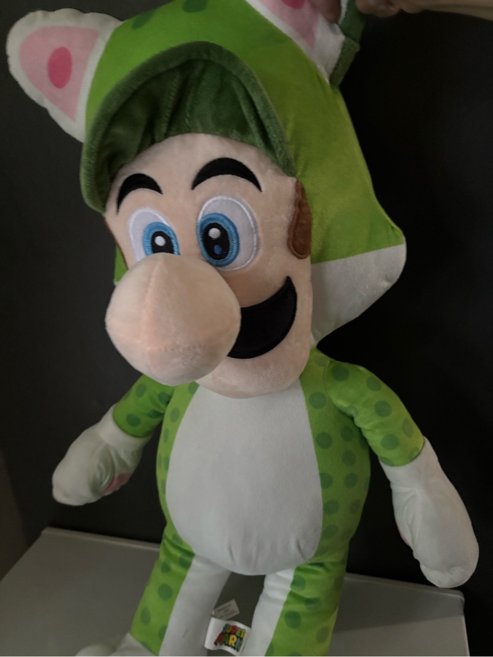 Nintendo Luigi Green Polka-Dot Plush Character Toy